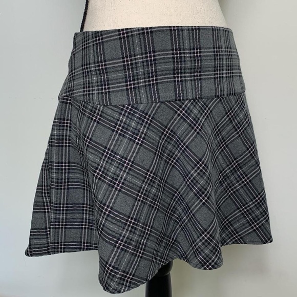 Mini-jupe Plissée Grise Topshop Avec Ceinture - Taille 2, Neuve Avec étiquettes (NWT)